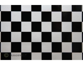 Folia ORACOVER Kratka 25mm Biało-czarna Perła - 43-016-071