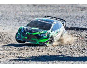 Traxxas Ford Fiesta ST VXL Rally Car Brushless 1/10 Zielony | 74276-4-GRN TRAXXAS