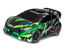 Traxxas Ford Fiesta ST VXL Rally Car Brushless 1/10 Zielony | 74276-4-GRN TRAXXAS