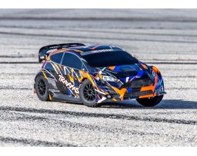 Traxxas Ford Fiesta ST VXL Rally Car Brushless 1/10 Pomarańczowy | 74276-4-ORNG TRAXXAS