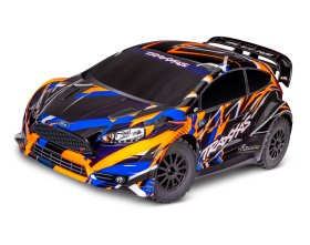 Traxxas Ford Fiesta ST VXL Rally Car Brushless 1/10 Pomarańczowy | 74276-4-ORNG TRAXXAS