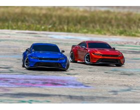 Traxxas Ford Mustang 4-Tec Drift Car Rear Wheel Drive 1/10 (niebieski) | 105237-4-BLUE TRAXXAS