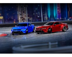 Traxxas Ford Mustang 4-Tec Drift Car Rear Wheel Drive 1/10 (niebieski) | 105237-4-BLUE TRAXXAS