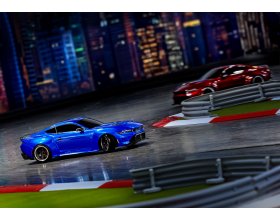 Traxxas Ford Mustang 4-Tec Drift Car Rear Wheel Drive 1/10 (niebieski) | 105237-4-BLUE TRAXXAS