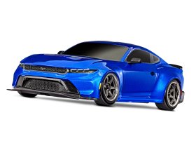 Traxxas Ford Mustang 4-Tec Drift Car Rear Wheel Drive 1/10 (niebieski) | 105237-4-BLUE TRAXXAS