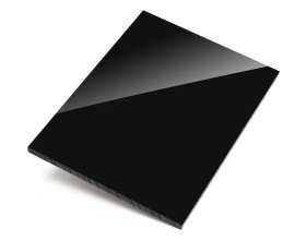 Formatka PLEXI 1,0mm czarna (195x330)