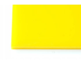 Formatka PLEXI 2,0mm żółta (195x330)