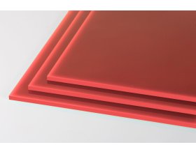 Formatka PLEXI 3,0mm czerwona transparentna (210x340)
