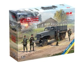 G7107 in German Service with Infantry 1:35 | 35588 ICM