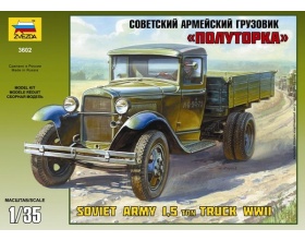 GAZ-AA Soviet Light Truck WWII 1:35 | Zvezda 3602