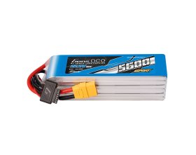Gens Ace Sport 5600mAh 22,2V 80C 6S1P Lipo Battery Pack XT90 Plug （700 Helicopter） 