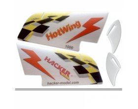 Hotwing 750 ARF Hook Black - Latające skrzydło Hacker Model