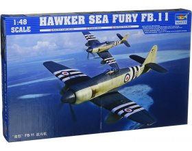 Hawker Sea Fury FB.11 1:48 | Trumpeter 02844