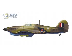 Hurricane Mk II b/c 1:72 | ARMA HOBBY 70042