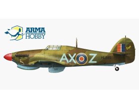 Hurricane Mk IIc Trop Model Kit | Arma Hobby 70037