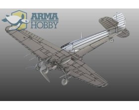 Hurricane Mk IIc Trop Model Kit | Arma Hobby 70037