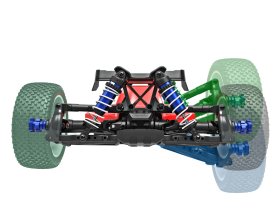 Traxxas Jato 4x4 VXL 4S Brushless Pomarańczowy 1/8 | 90386-4 TRAXXAS