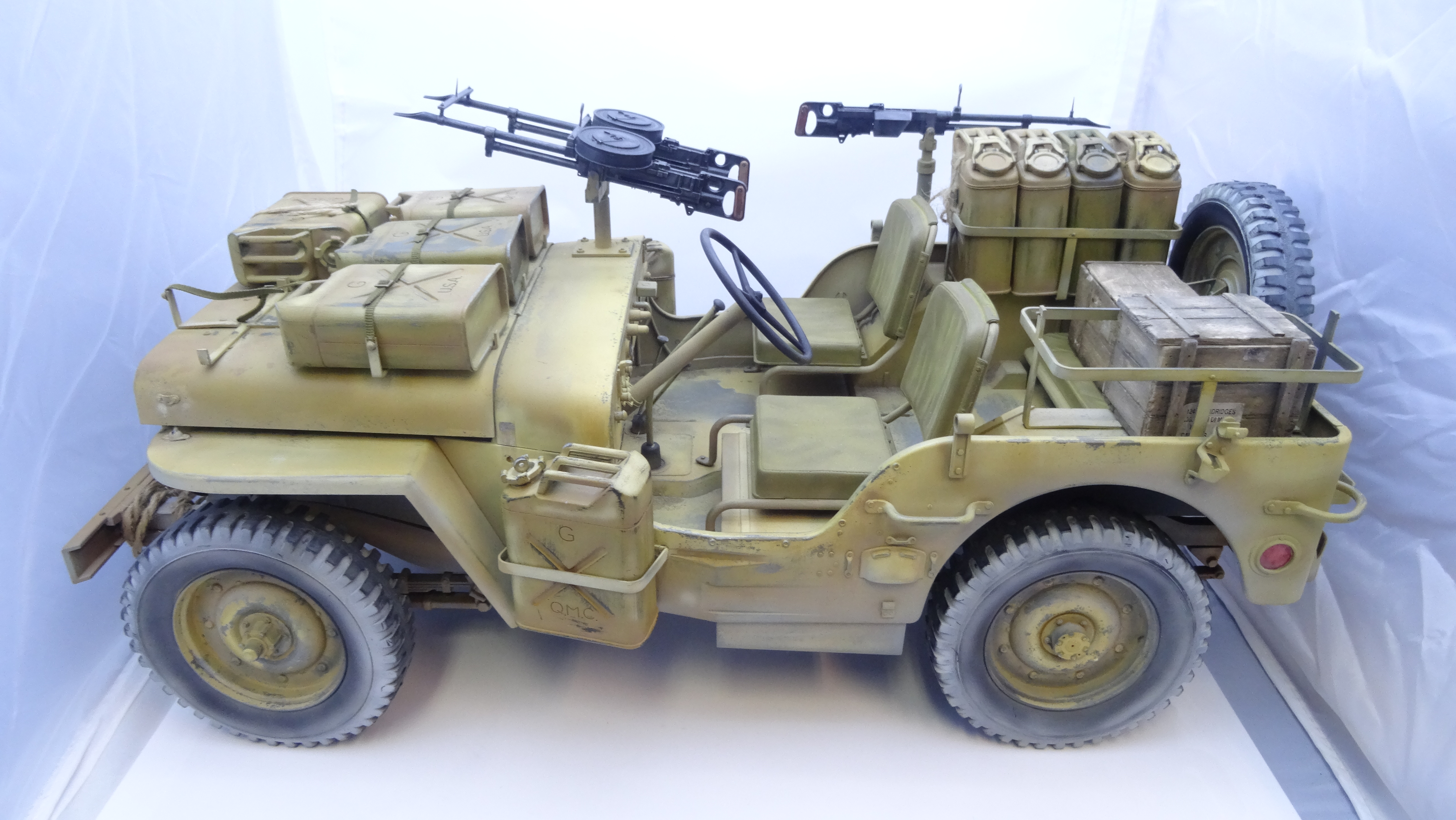 Jeep Willys 1/6 DRAGON, Ręcznie malowany Modelarnia.pl