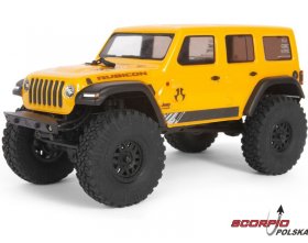 Jeep Wrangler 1:24 4WD RTR - żółty | SCX24 AXIAL