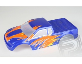 Karoseria 1:10 Monster Truck (niebiesko/pomarańczowa) - Himoto 10326