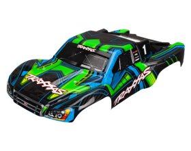 Karoseria 1:10 Slash Ultimate 4X4 Short Course (zielono niebieska) | 6844X TRAXXAS