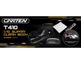 Karoseria 1/10 Supra TC 190mm Clear Body (przezroczysta) | NHA902 CARTEN