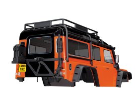 Karoseria 1:10 TRX-4 Land Rover Defender (pomarańczowa) | 8011A TRAXXAS