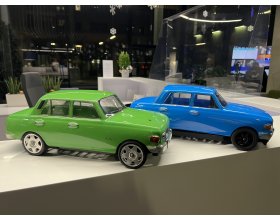 Karoseria 1/10 Wartburg 353 Clear Body (przezroczysta) | MKWARBI