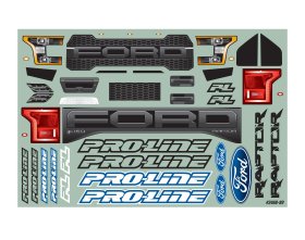 Karoseria 1:8 2017 Ford F-150 Raptor Clear Body Monster Truck (przezroczysta) | PRO346800 PRO-LINE