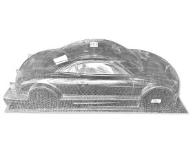 Karoseria Audi TT-R DTM 2002 ABT 1/6 420mm Przezroczysta | 13266 CARSON