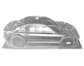 Karoseria Ford Mondeo 1/6 420mm Przezroczysta | 13378 CARSON