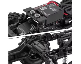 Karoseria Pickup Crawler Hard Body Twarda 1/24 Szara | KAR000362