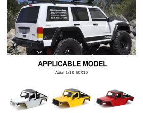 Karoseria Pickup Crawler Hard Body Twarda 1/10 Czarna | KAR000370