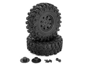 Koła 1/10 Crawler Climber Black (2szt.) | HT-SU1802011 HOBBYTECH