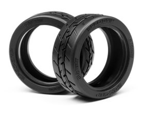 Opony z wkładkami 1/10 Spec-Grip Tire 26mm K Compound (2szt.) | 113717 HPI