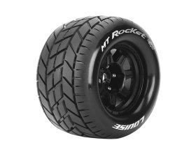 Koła 1/8 Stadium Truck Tire Sport Black (2szt.) | L-T3320B LOUISE RC