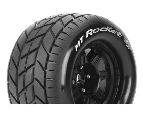Koła 1/8 Stadium Truck Tire Sport Black (2szt.) | L-T3320B LOUISE RC