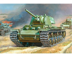 KV-1 Soviet heavy tank 1:35 | Zvezda 3539