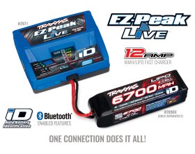 Ładowarka EZ-Peak Live 220V 12A NiMH / LiPo iD Bluetooth | 2971 TRAXXAS
