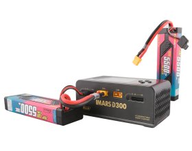 Ładowarka Gens Ace iMars D300 G-Tech Channel AC/DC 300W/700W Czarna | GEA300WD300-EB