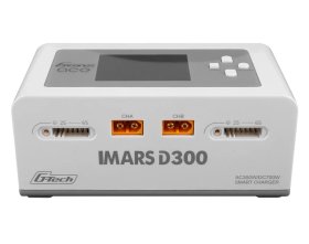 Ładowarka Gens Ace iMars D300 G-Tech Channel AC/DC 300W/700W Biała | GEA300WD300-EW