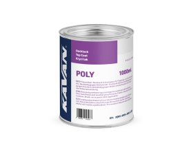 Lakier wierzchni poliuretanowy POLY (1000ml) | KAV56.9990B KAVAN