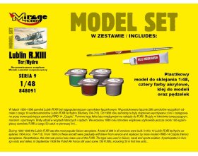 Lublin R.XIII Ter/Hydro Morski Samolot Rozpoznawczy (Model Set) 1:48 | 848091 MIRAGE