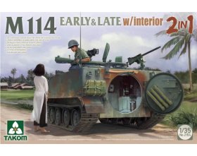 M114 Early & Laate w/interior (2in1) | Takom 2154