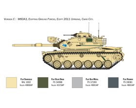 M60 A3 Medium Battle Tank | Italeri 6582 