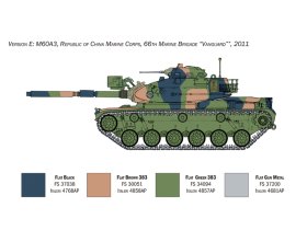 M60 A3 Medium Battle Tank | Italeri 6582 