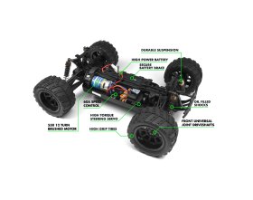 Maverick Phantom XT Truggy szczotkowy 4WD 1:10 (zielony) | 150600 HPI