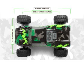 Maverick Phantom XT Truggy szczotkowy 4WD 1:10 (zielony) | 150600 HPI