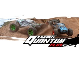Maverick Quantum XT Flux 80A Stadium Truck 4WD 1/10 (srebrny) | 150208 HPI