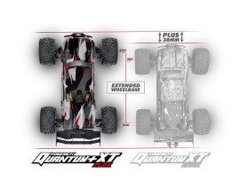 Maverick Quantum+ XT Flux Stadium Truck 3S 4WD 1/10 (czerwony) | 150301 HPI